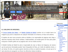 Tablet Screenshot of imagenes.circulocarlista.com